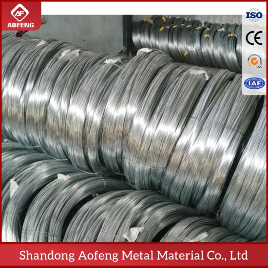 Factory 0.2mm 0.3mm 0.4mm 0.5mm 0.8mm 1.0mm 4.0mm Swg Bwg 8 10 12 16 18 20 Gauge Ss SAE1006/1008 SAE1050/1065 Zinc Coated Stainless Galvanized Steel Wire